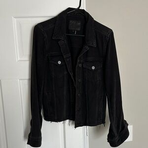 PAIGE Charcoal Jean Jacket